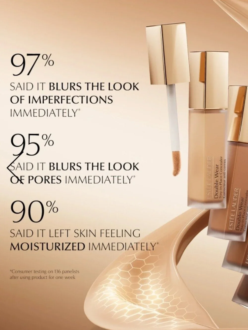 ESTEE LAUDER 1W Double Wear Stay-In-Place Concealer